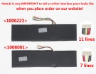505979-3s1p store, chuwi 11.55V 46.2Wh batteries for canada