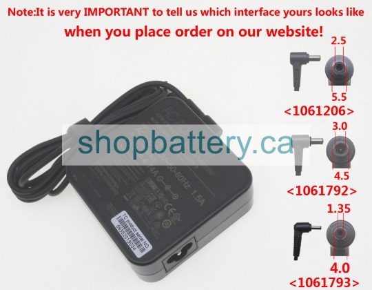 X75 laptop ac adapter store, asus 90W adapters for canada - Click Image to Close