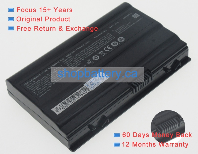 P775dm laptop battery store, clevo 82Wh batteries for canada - Click Image to Close