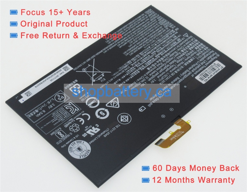 Yoga book yb1-x91l(za160005) laptop battery store, lenovo 32.3Wh batteries for canada - Click Image to Close