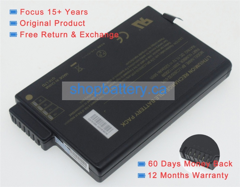 V100 laptop battery store, getac 58Wh batteries for canada - Click Image to Close