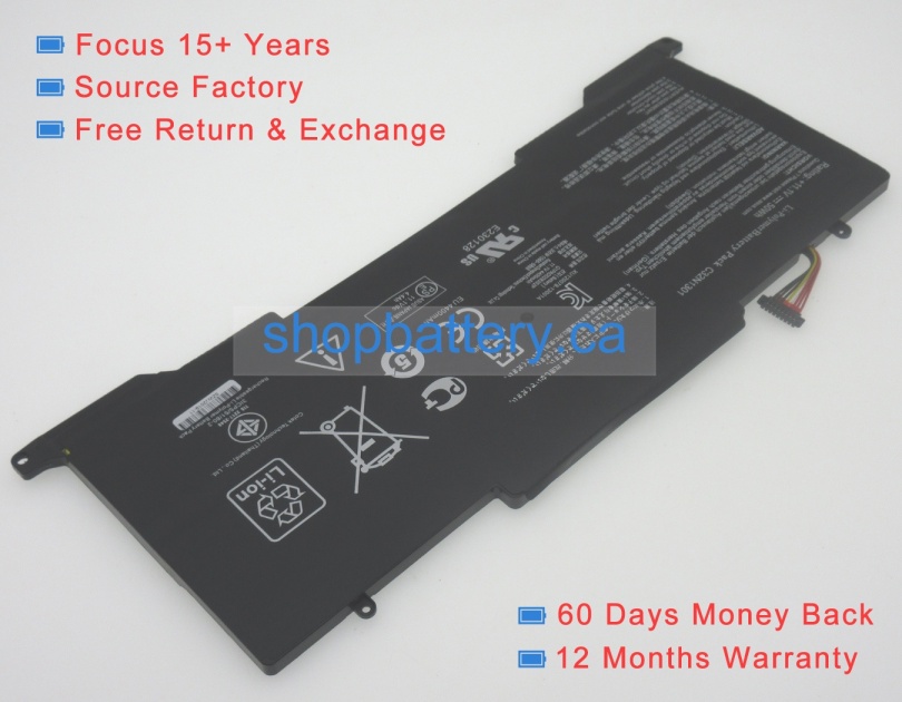 Zenbook ux31la-ds71t laptop battery store, asus 50Wh batteries for canada - Click Image to Close