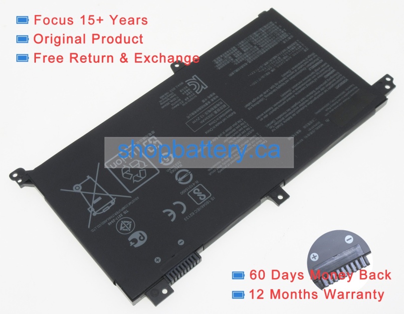 Vivobook s14 s430ua-eb002t laptop battery store, asus 42Wh batteries for canada - Click Image to Close