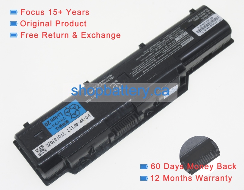 Vj18l/x-a laptop battery store, nec 60Wh batteries for canada - Click Image to Close