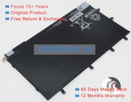 Xperia tablet z(sgp311) laptop battery store, sony 22.2Wh batteries for canada