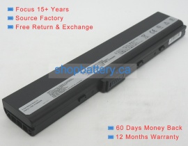 A40f laptop battery store, asus 63Wh batteries for canada