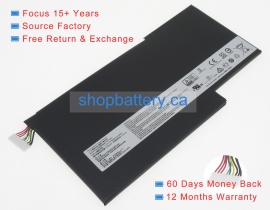 Gs73 6rf stealth pro 4k laptop battery store, msi 64.98Wh batteries for canada