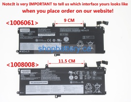 Thinkpad t590-20n4005hge laptop battery store, lenovo 57Wh batteries for canada