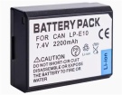 Lp-e10 battery store, canon 7.4V 7.5Wh digital camera batteries for canada