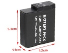 Hero battery store, gopro 4.8Wh digital camera batteries for canada