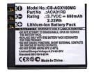 Aca01rb battery store, activeon 3.7V 2.22Wh digital camera batteries for canada