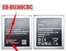 Eb-bg360cbc batterie store, samsung 3.85V 7.7Wh téléphone batteries