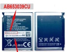 Ab653039cu batterie store, samsung 3.7V 3.26Wh téléphone batteries