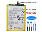 Blade v40 5g batterie store, zte 19.58Wh téléphone batteries
