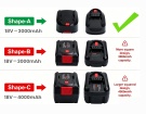 Advanced impact driver 18 batterie store, bosch 54Wh outils électriques batteries